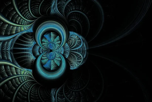 Yaratıcı tasarım için fraktal arkaplan.