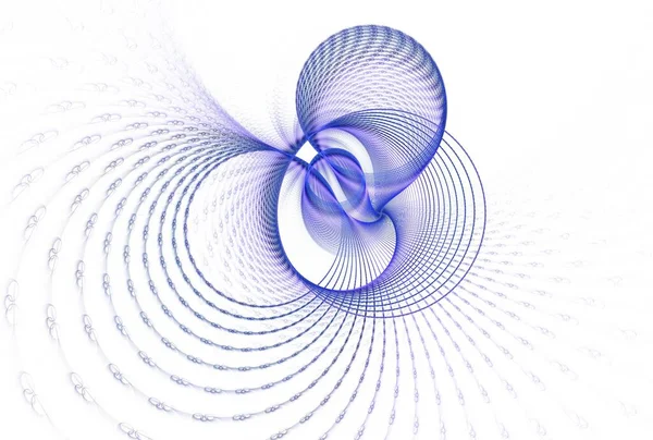 複雑なリップル逆設計 抽象波状背景 3Dイラスト — ストック写真