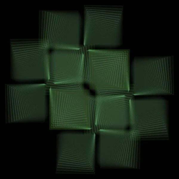 Абстрактний Фон Кубиками — стокове фото