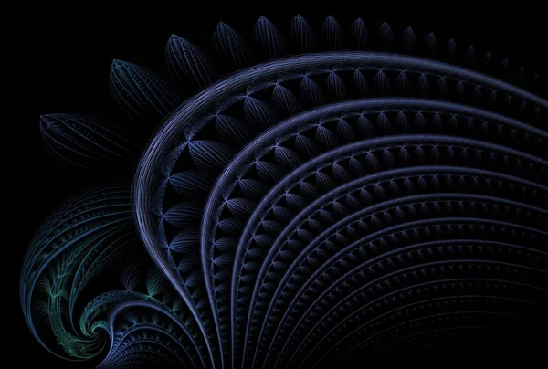 Yaratıcı tasarım için soyut fraktal arkaplan.