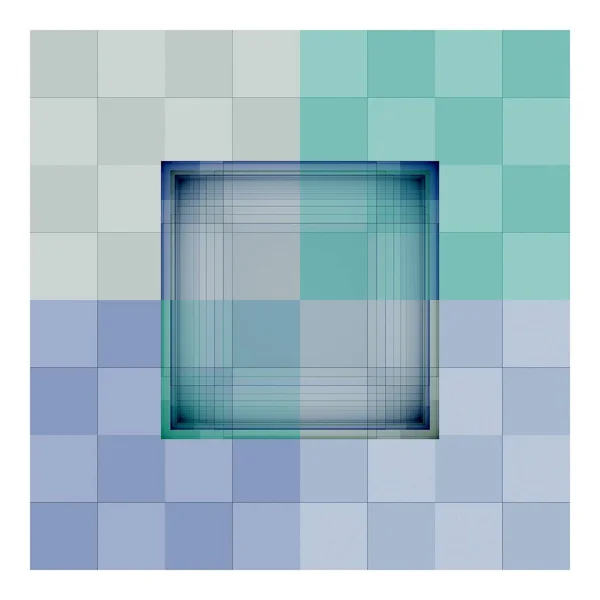 Abstrakter Hintergrund Mit Geometrischen Elementen — Stockfoto