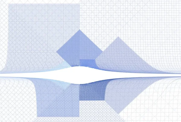 Sfondo Astratto Con Onde Triangoli — Foto Stock