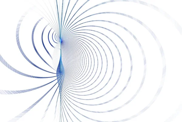 karmaşık kozmik dalgalanma tasarımı, soyut ışın arkaplanı, 3 boyutlu illüstrasyon