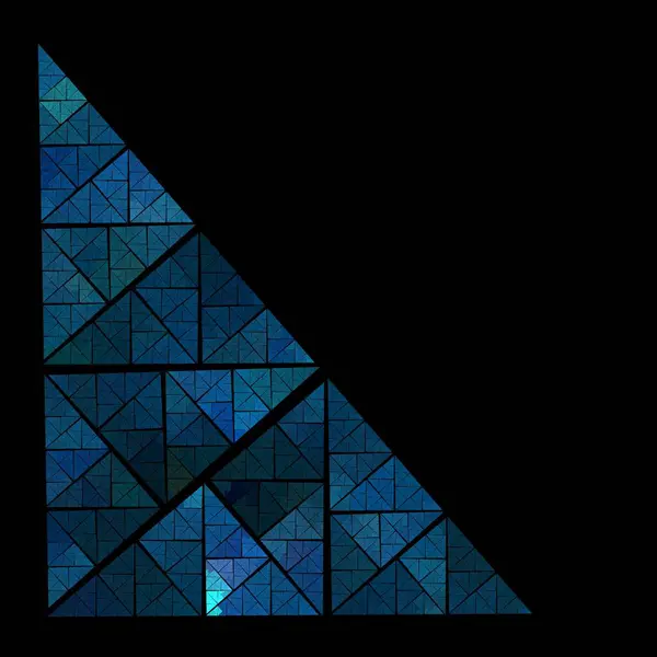 Abstract Driehoek Achtergrond Vectorillustratie — Stockfoto