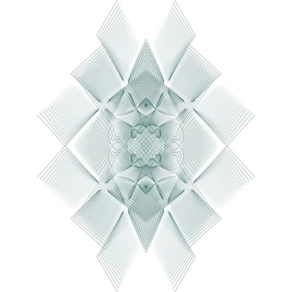 Абстрактный Геометрический Фон Белыми Линиями Векторная Иллюстрация — стоковое фото