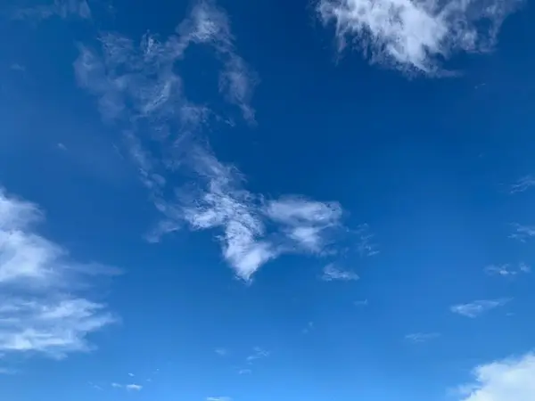 Cirrocumulus Stratus Nuvem Céu Azul Fundo Ep13 — Fotografia de Stock