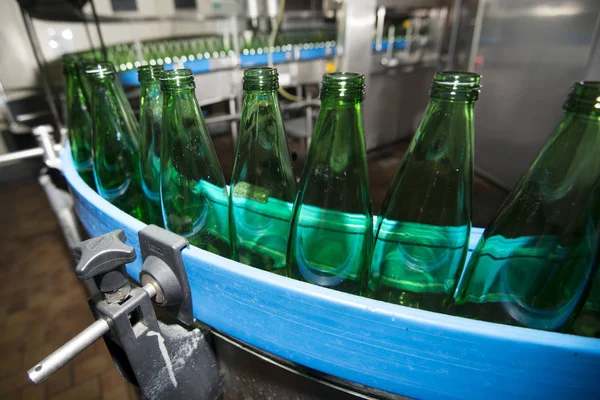 Bottles Conveyor Belt — Stock Photo, Image