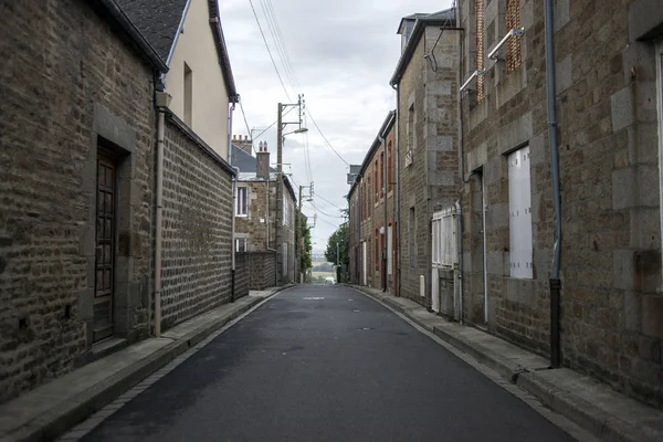Улица Традиционном Городе Франции — стоковое фото