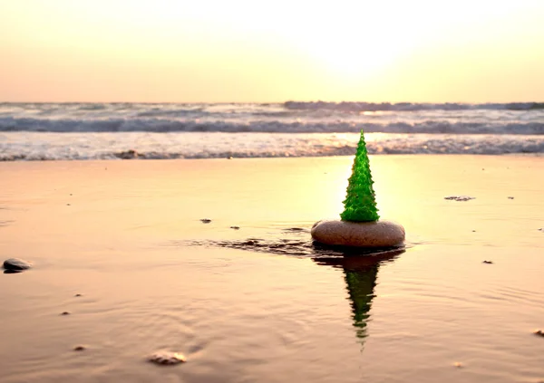 Buon Anno Buone Vacanze Natale Destinazioni Viaggio Paesi Caldi Concetto — Foto Stock