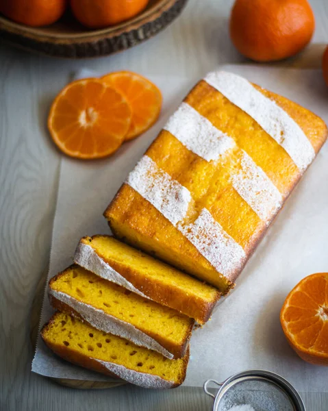 Ev yapımı Clementine Loaf Pastası