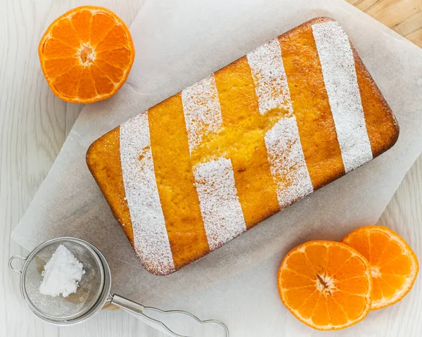 Ev yapımı Clementine Loaf Pastası