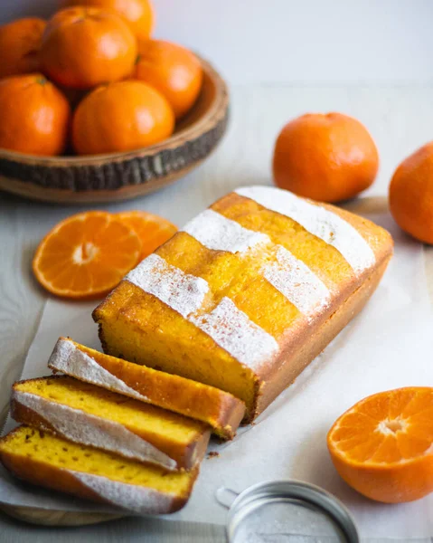 Ev yapımı Clementine Loaf Pastası