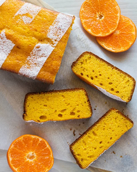 Ev yapımı Clementine Loaf Pastası