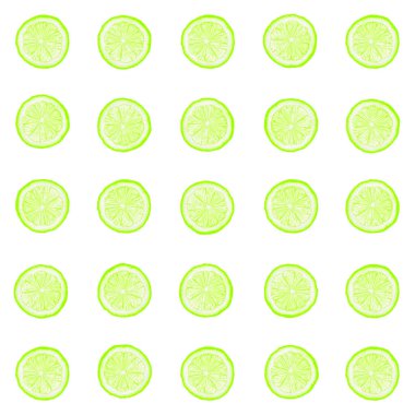 bir limon ısolat yeşil çevrelerle büyük soyut arka plan