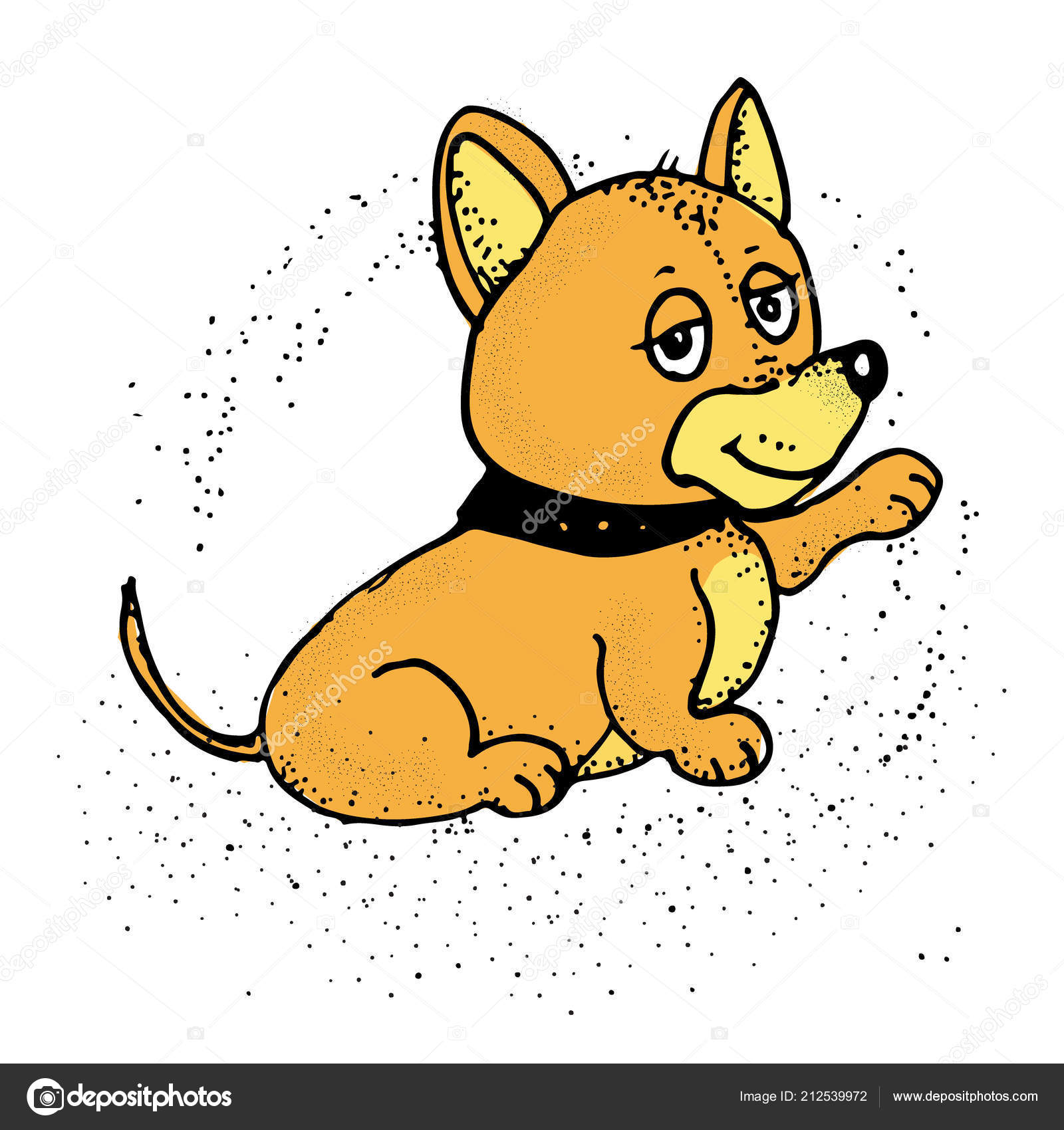 Dessin De Petit Chien Mignon