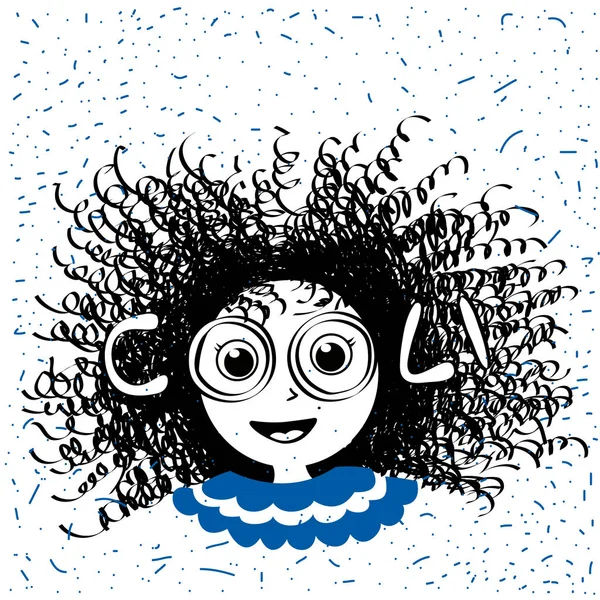 Illustration av Cool text för flickor kläder. Slogan kids print för t-shirt eller andra använder t shirt grafik textil bild — Stock vektor