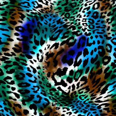 Hayvan baskısı, leopar dokusu arkaplanı