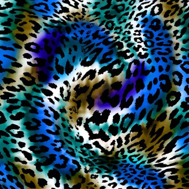 Hayvan baskısı, leopar dokusu arkaplanı