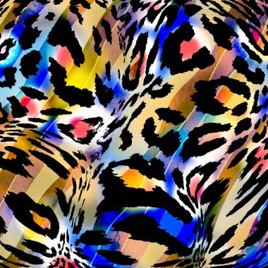 Hayvan baskısı, leopar dokusu arkaplanı