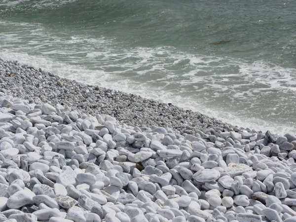 Playa de Marina di Pisa en un día nublado en verano. Toscana, Italia — Foto de Stock