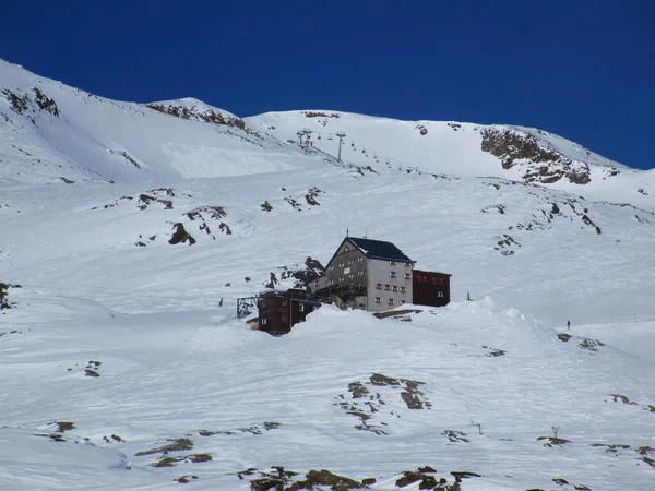 Maso Corto Olaszország 2019 Kilátás Rifugio Bellavista Schone Aussicht Németül — Stock Fotó