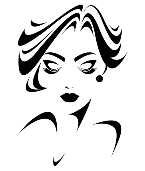 Illustration Vektor Von Frauen Symbol Auf Weißem Hintergrund — Stockvektor