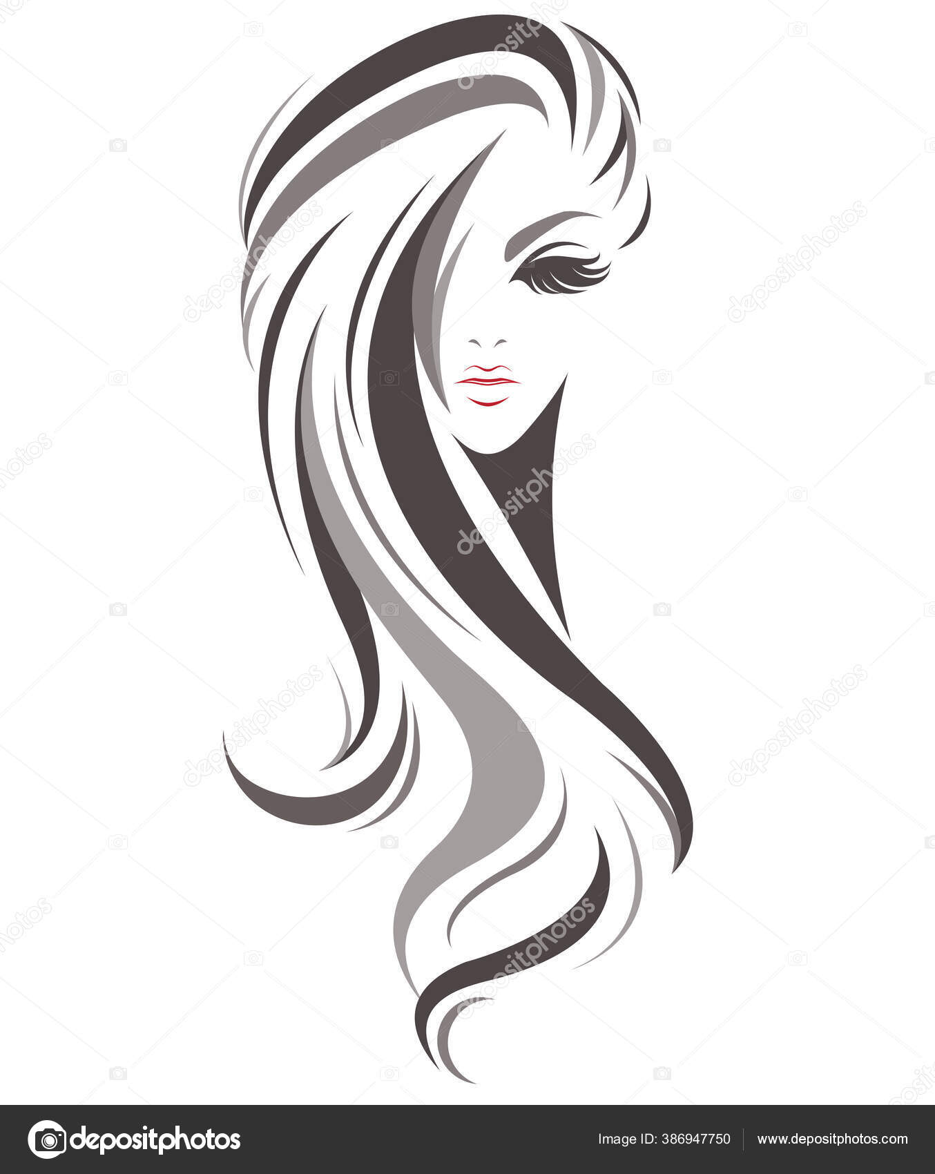 Brown hair Vector Art Stock Images | Depositphotos Brown hair Vector Art Stock Images | Depositphotos