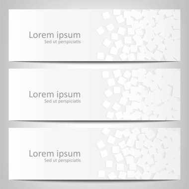 Soyut beyaz arkaplan broşürü şürü.