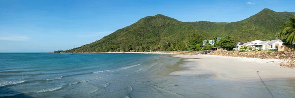 Panorama Haad Khuad Beach Lub Plaży Butelki Phangan Island Tajlandia — Zdjęcie stockowe
