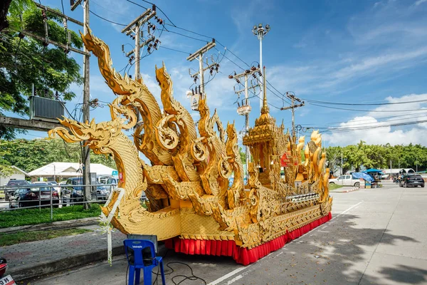 Chak Phra Festival 는우아 상징을 보트이다 열병식에 참여하 십시오 2019 — 스톡 사진