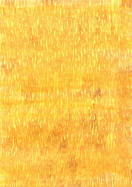 Golden Grass Filed Watercolor Hand Painting Background — Stock Photo, Image