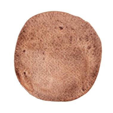 Soyut çikolata kahverengi fırça darbesi şekli arka plan pankartı.