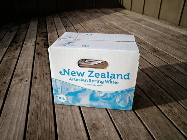 Auckland Nowa Zelandia Maj 2020 Widok Nowozelandzką Artezyjską Wodę Źródlaną — Zdjęcie stockowe