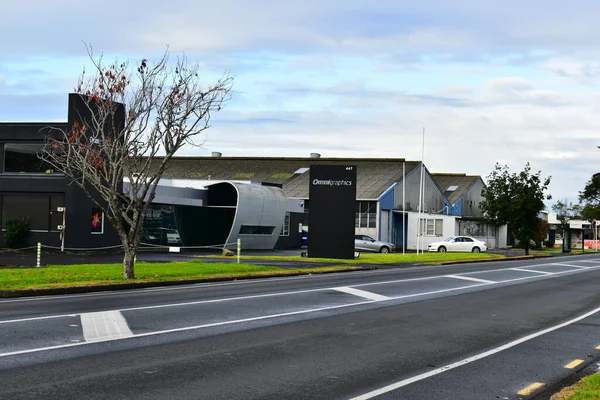 Auckland Nueva Zelanda Junio 2020 Vista Los Negocios Distrito Industrial — Foto de Stock