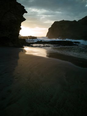 Piha Gap 'in gece yarısı görüntüsü