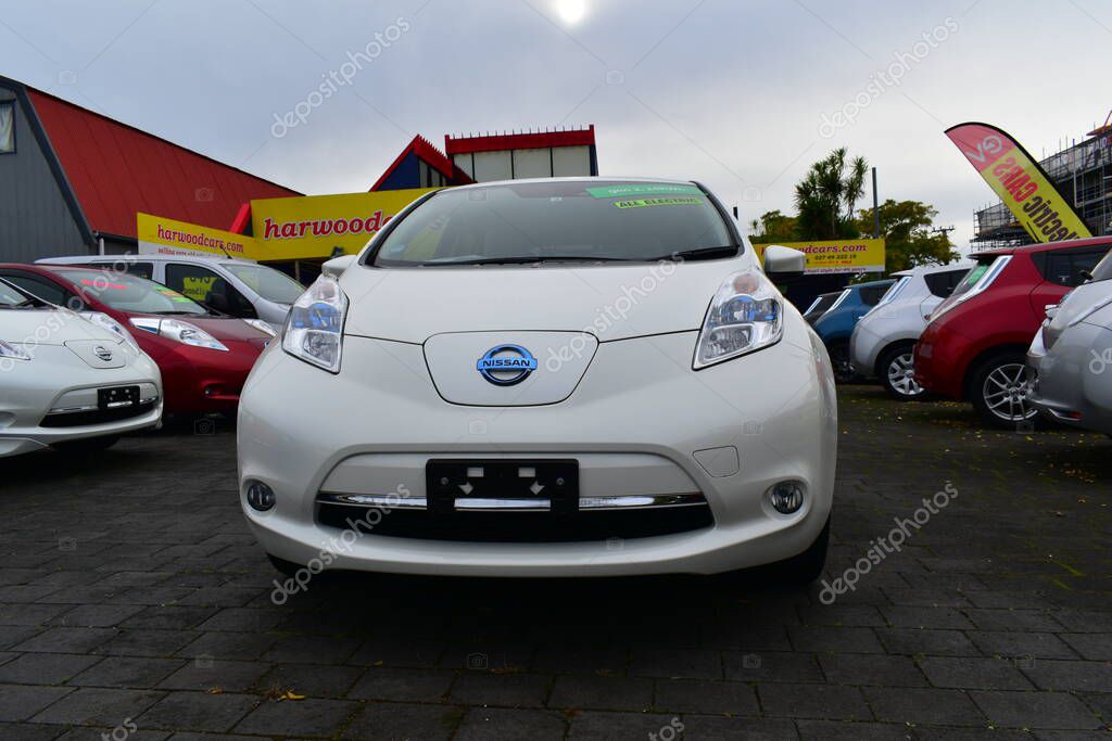 Auckland / New Zealand - June 16 2020: View of car dealership at Pt Chevalier district