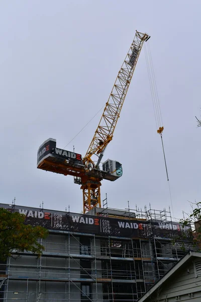 Auckland Neuseeland Juni 2020 Blick Auf Die Baustelle Distrikt Chevalier — Stockfoto