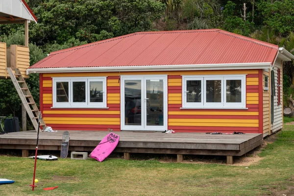 Auckland Nueva Zelanda Enero 2020 Vista Colorida Casa Vacaciones Color —  Fotos de Stock