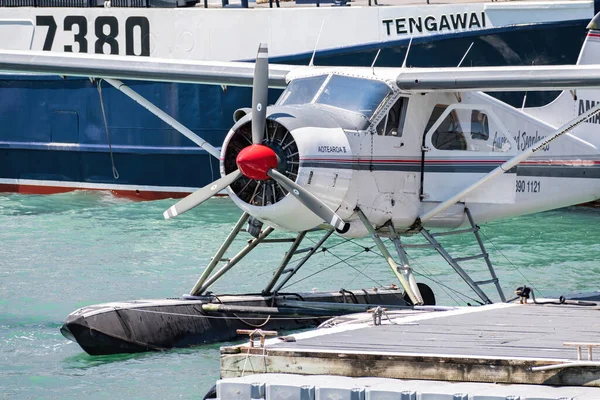 Auckland Nouvelle Zélande Novembre 2019 Vue Hydravion Auckland Havilland Canada Images De Stock Libres De Droits