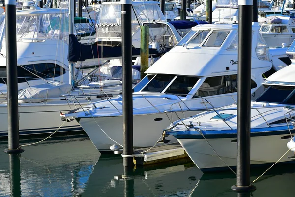Auckland Nueva Zelanda Junio 2020 Vista Del Puerto Deportivo Barcos — Foto de Stock