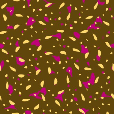  Kusursuz soyut terrazzo deseni. Tekstil veya kitap kapakları için yaratıcı illüstrasyon, imalat, duvar kağıtları, baskı, hediye paketi, döşeme