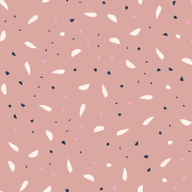  Soyut konfeti geçmişi. Kusursuz terrazzo deseni