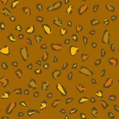 Hayvan izi, leopar derisi pürüzsüz desen. Moda renkleri