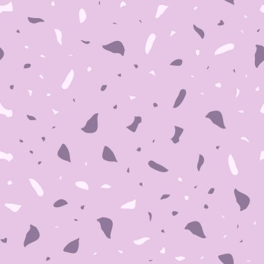  Kusursuz soyut terrazzo deseni. Tekstil veya kitap kapakları için yaratıcı illüstrasyon, imalat, duvar kağıtları, baskı, hediye paketi, döşeme