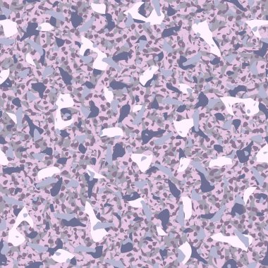Kusursuz soyut terrazzo deseni. Tekstil veya kitap kapakları için yaratıcı illüstrasyon, imalat, duvar kağıtları, baskı, hediye paketi, döşeme