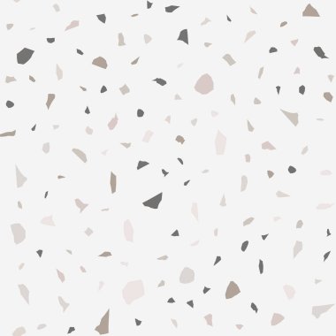 Kusursuz soyut terrazzo deseni. Tekstil veya kitap kapakları için yaratıcı illüstrasyon, imalat, duvar kağıtları, baskı, hediye paketi, döşeme