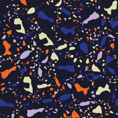 Kusursuz soyut terrazzo deseni. Taş dokusu