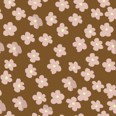  Küçük saf çiçekler kusursuz desen. Kaotik düzen. Özgürlük tarzında yaz modasına uygun çiçek geçmişi. Tekstil, duvar kağıdı, yüzey, baskı, hediye paketi, hatıra defteri, dekupaj