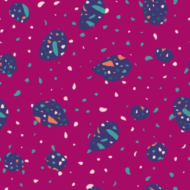  Soyut konfeti geçmişi. Kusursuz terrazzo deseni