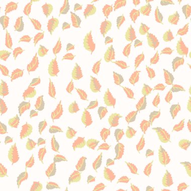  Sonbahar yapraklarının eko baskısı. Kül yapraklarında, huş ağacında, kusursuz çiçek deseni. Kumaş, kumaş tasarımı, kapaklar, imalat, duvar kağıtları, baskı, hediye paketi ve yapıştırma kitabı için basit bir arkaplan.